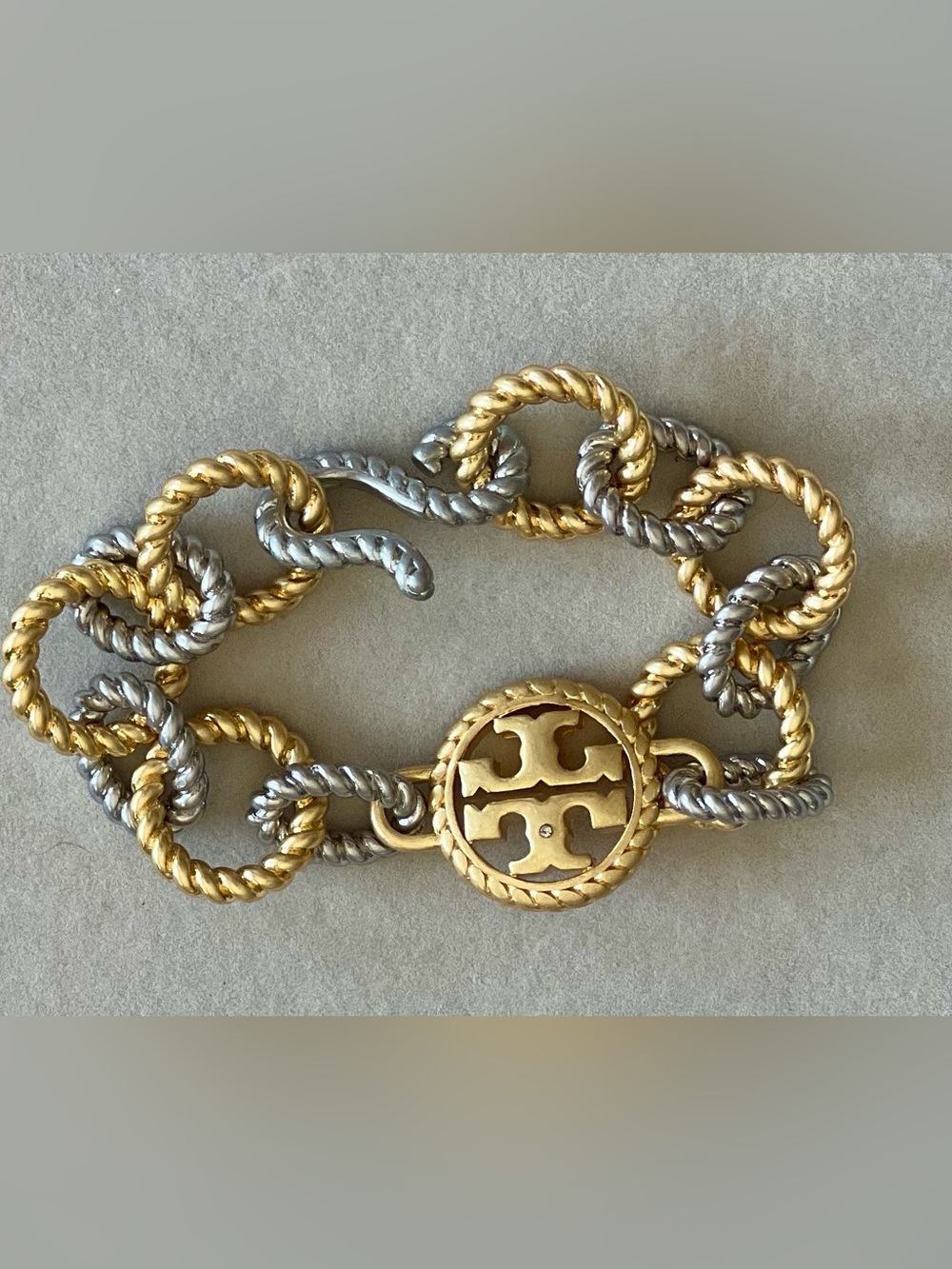 Tory Burch Twisted Gold Bracelet
